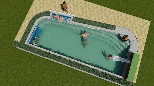 kolam renang perumahan