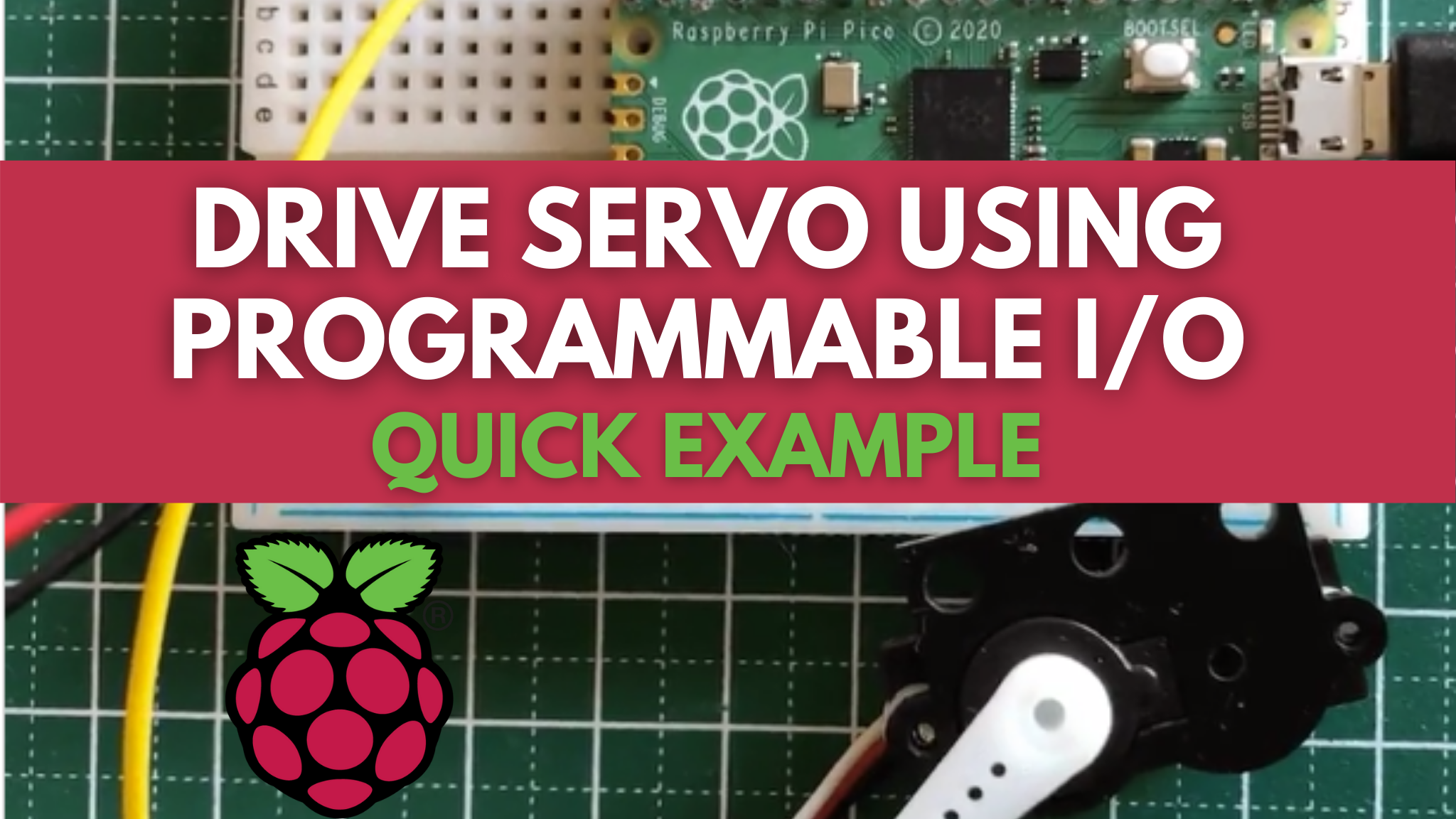 Quick Example to Drive Servo Using Programmable I/O Techno Hub