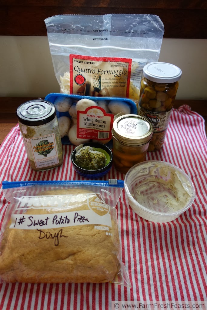 Farm Fresh Feasts Vegetarian Antipasti FFFaboli Rolled Pizza on