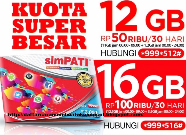 Cara Daftar Paket Internet Telkomsel Murah Promo Tahun ...