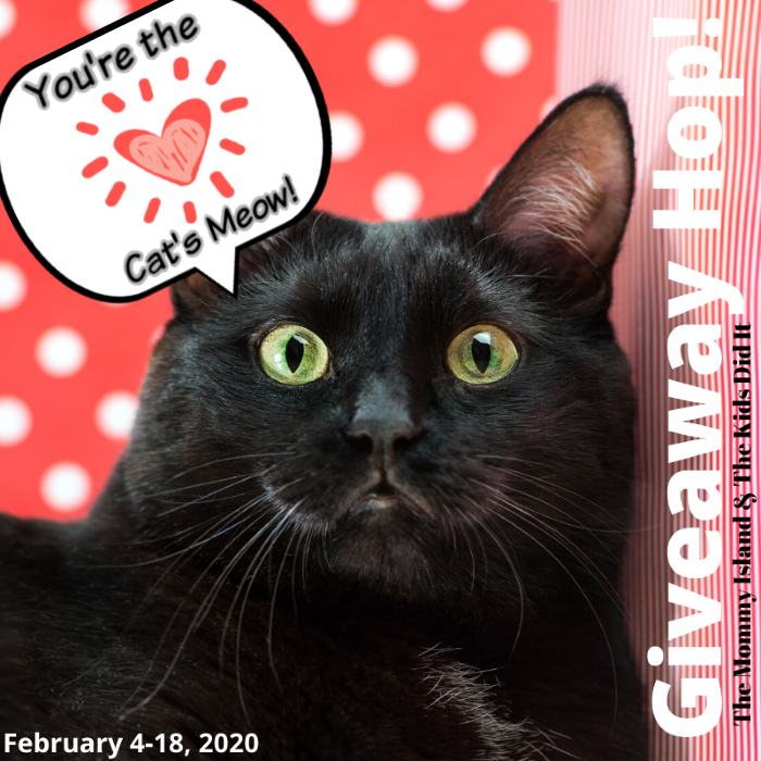 The Mommy Island You're The Cat's Meow Valentine's Giveaway Hop