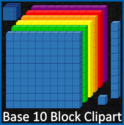 Nyla's Crafty Teaching: Base 10 Blocks can do so much!