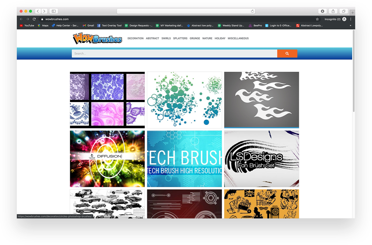 Ps笔刷在哪找 推荐10个画笔素材网站让你不再烦恼