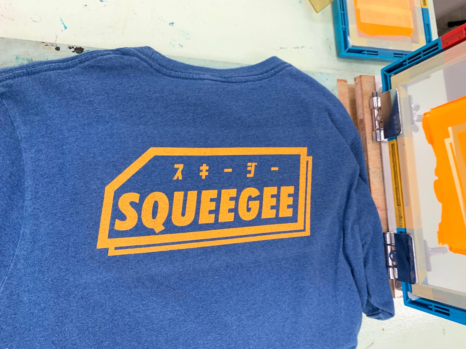 Tシャツって楽しい 色んなところに印刷してみましょう