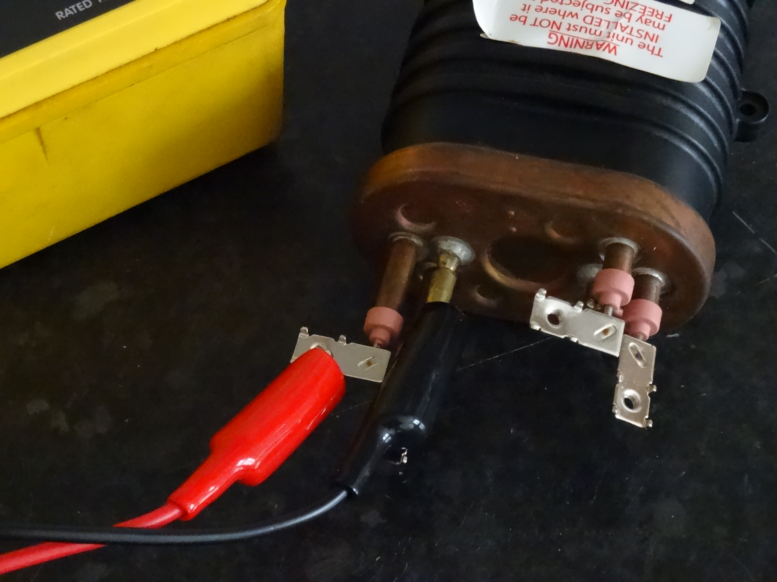 Electrical shower fault finding and repair Insulation resistance testing electric showers and