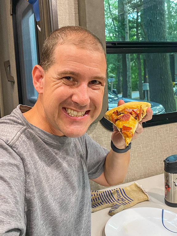 Tales of the Flowers Pizza at Home Maple Syrup Pizza with Couture