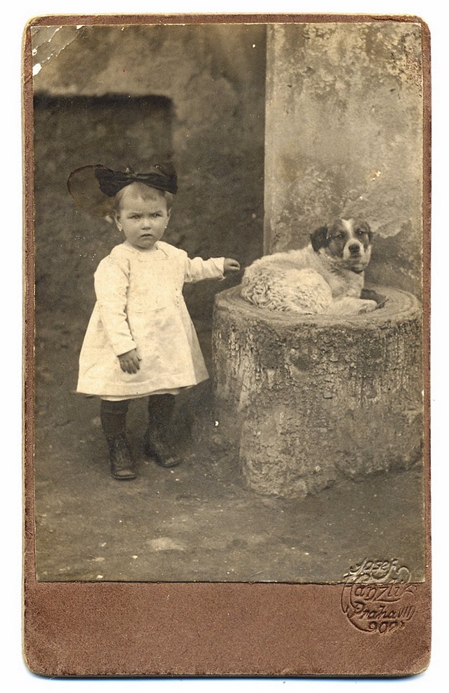 A Girl's Best Friend: 50 Adorable Vintage Portrait Photos of Girls With