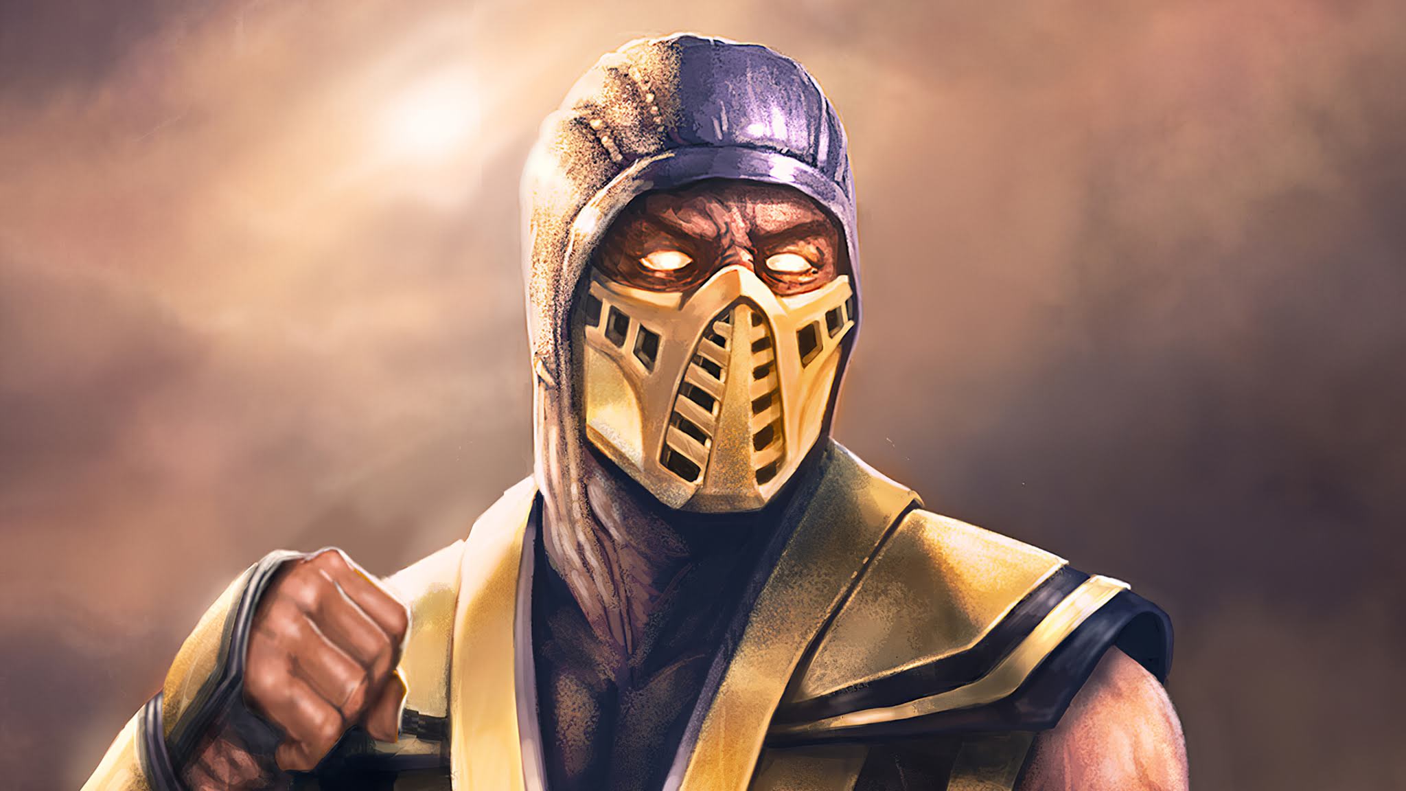 Scorpion Sub Zero Mortal Kombat 4k - Free Wallpapers for Apple iPhone