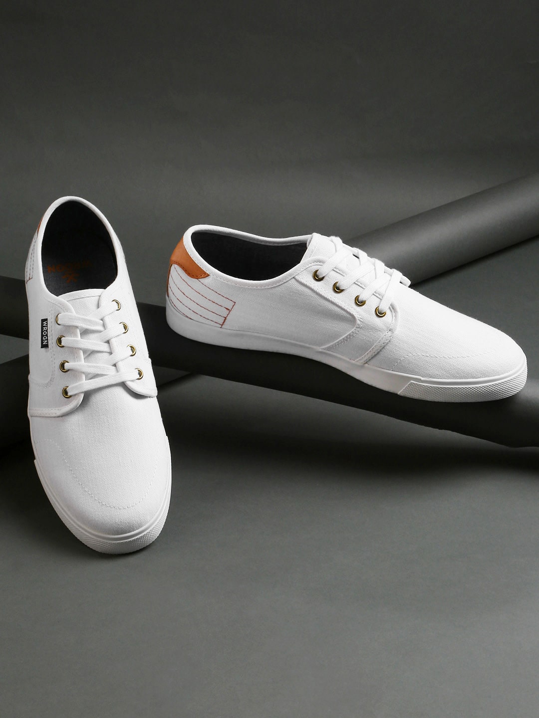 wrogn white sneakers