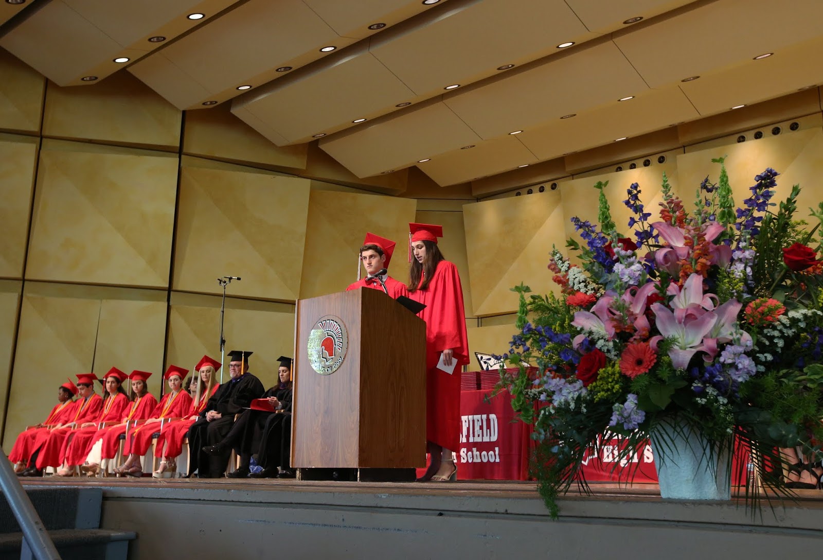 Mark Kodiak Ukena Deerfield High School Graduation Ceremony at Ravinia