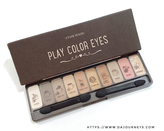 Review Etude House Play Color Eyes Palette In the Cafe