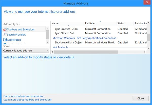 Adobe Flash Player Internet Explorer inschakelen