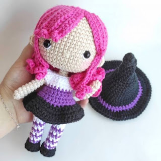 PATRON GRATIS BRUJA AMIGURUMI 46492