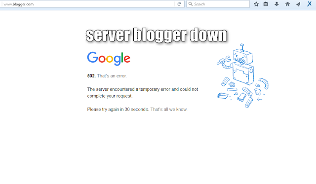 server blogger down | blog server blogger down | blog
