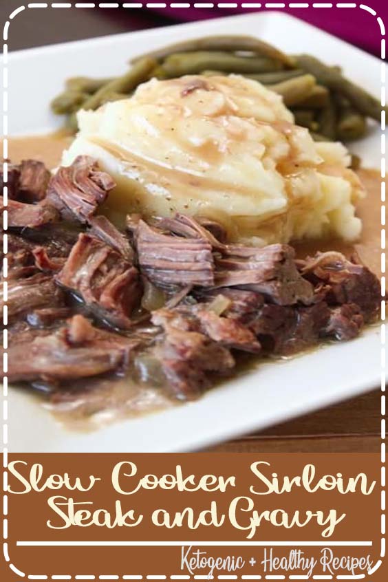 Foods Helen 07 Slow Cooker Sirloin Steak and Gravy