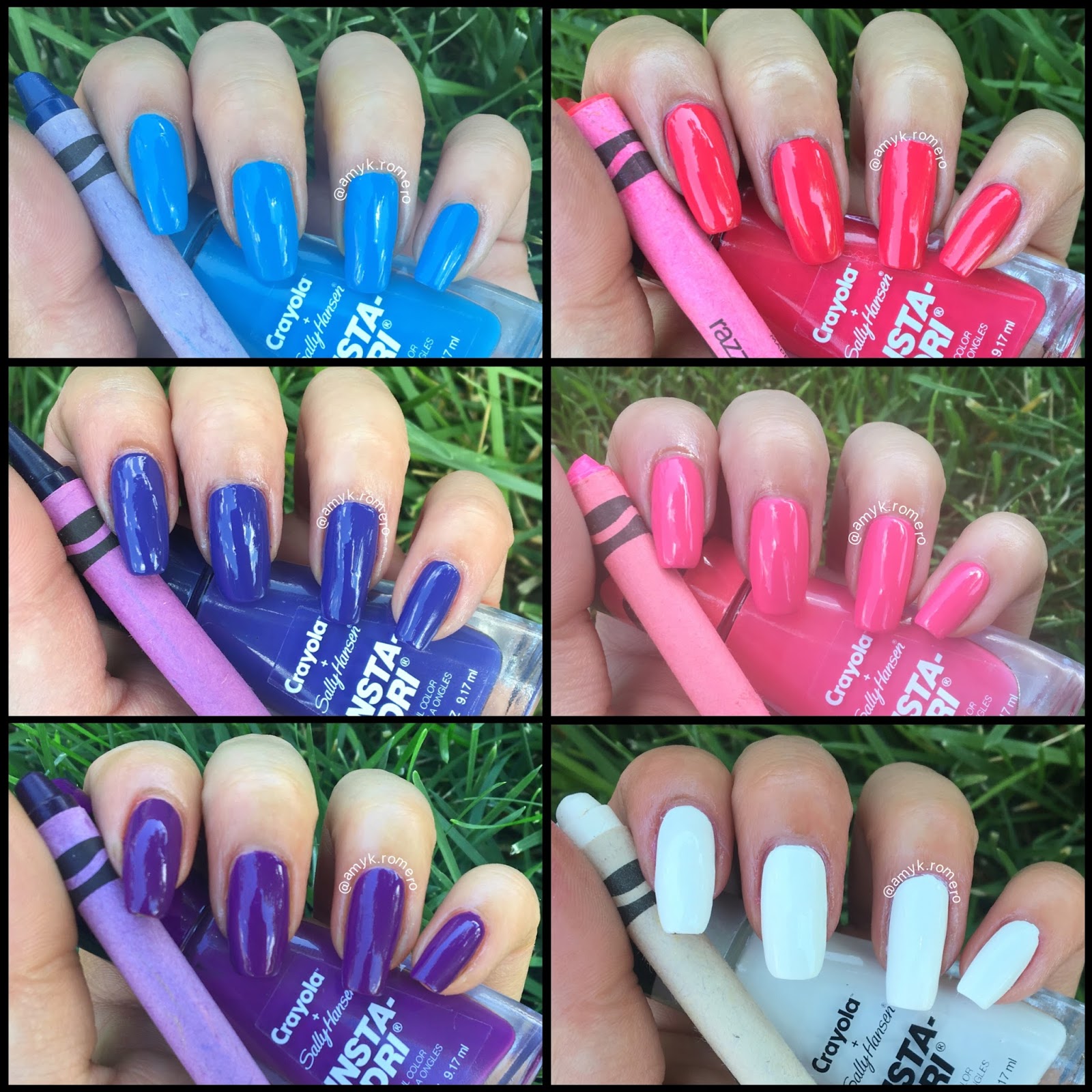 Crayola and Sally Hansen Nail Polish Collaboration Jenny's Crayon