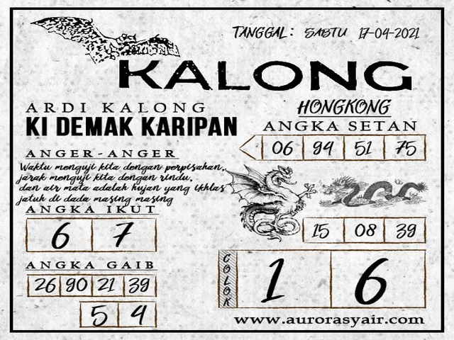 PREDIKSI HK MALAM INI