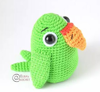 PATRON GRATIS LORO AMIGURUMI 43154