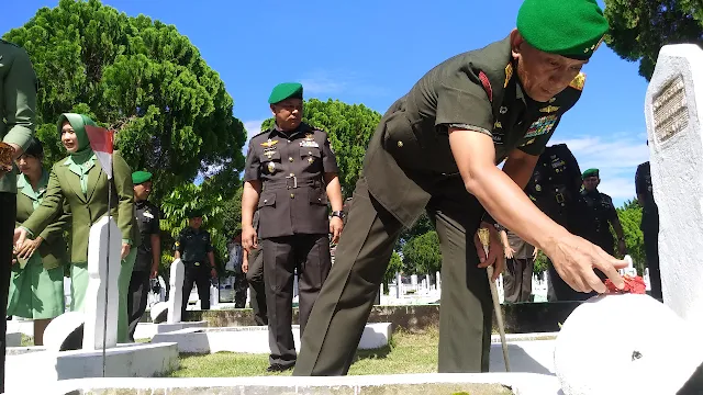 Ziarah Hari Juang TNI AD untuk Mengingatkan Sejarah Perjuangan Pendahulu 