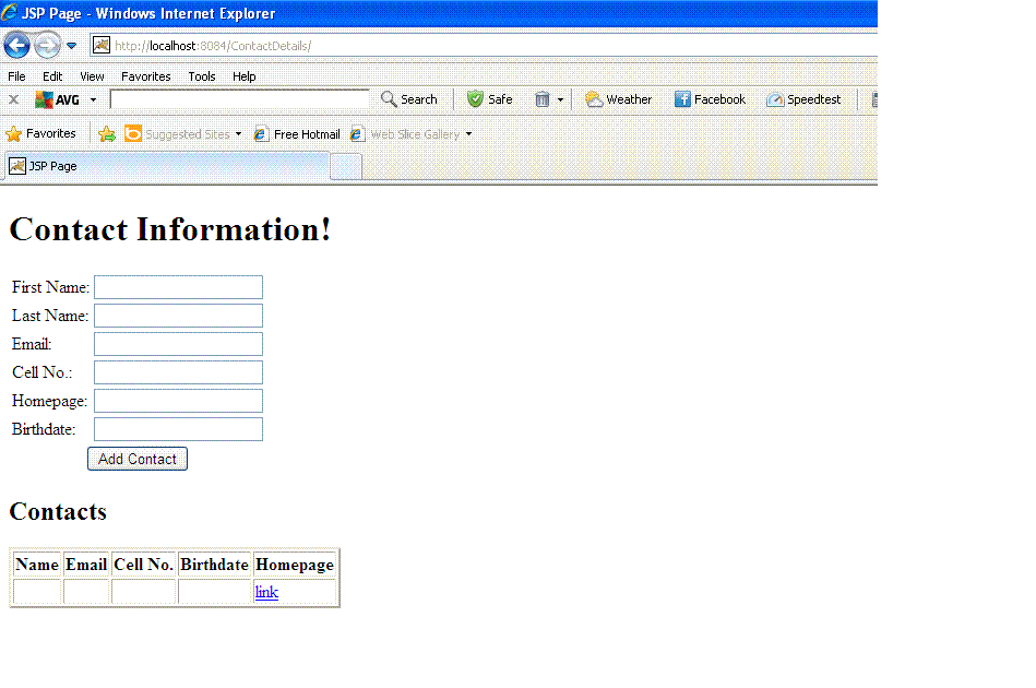 Struts2 Tutorial Struts 2 Example Step by Step in net beans