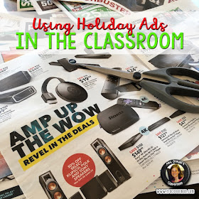 Using Holiday Ads in the Classroom  www.traceeorman.com