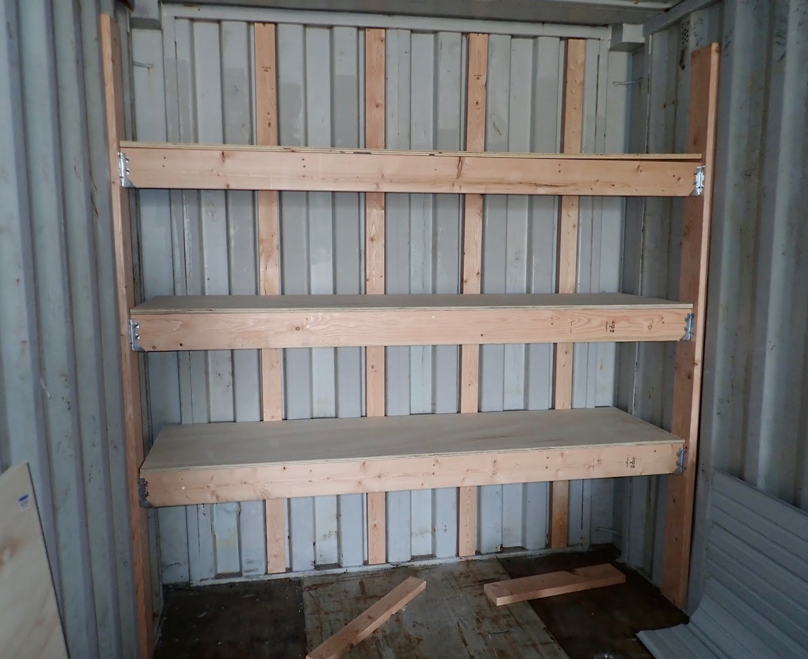Syonyk S Project Blog Shipping Container Shelves
