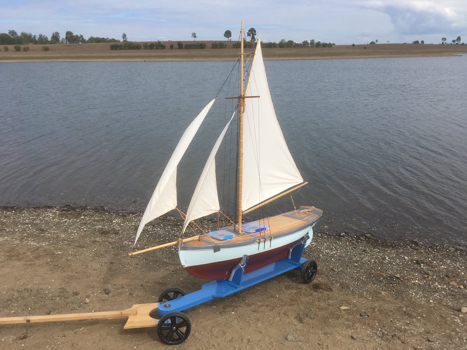 Dave's Tally Ho Model Tally Ho Sails.