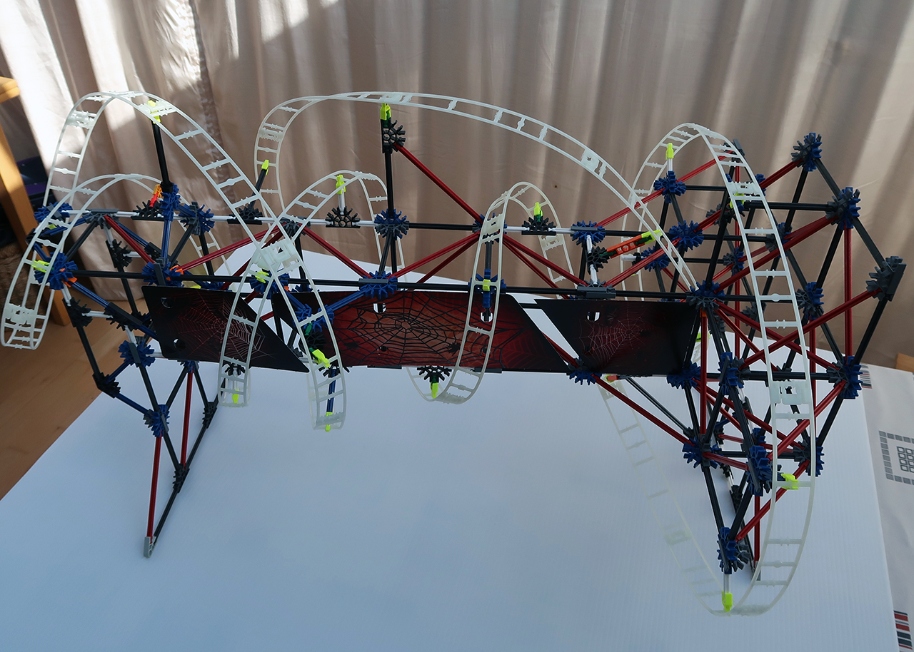 K.Nex Web Weaver Coaster Review | Tech Age Kids | Technology for Children