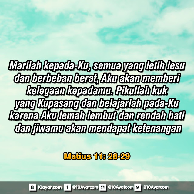 Matius%2B11 %2B28 29