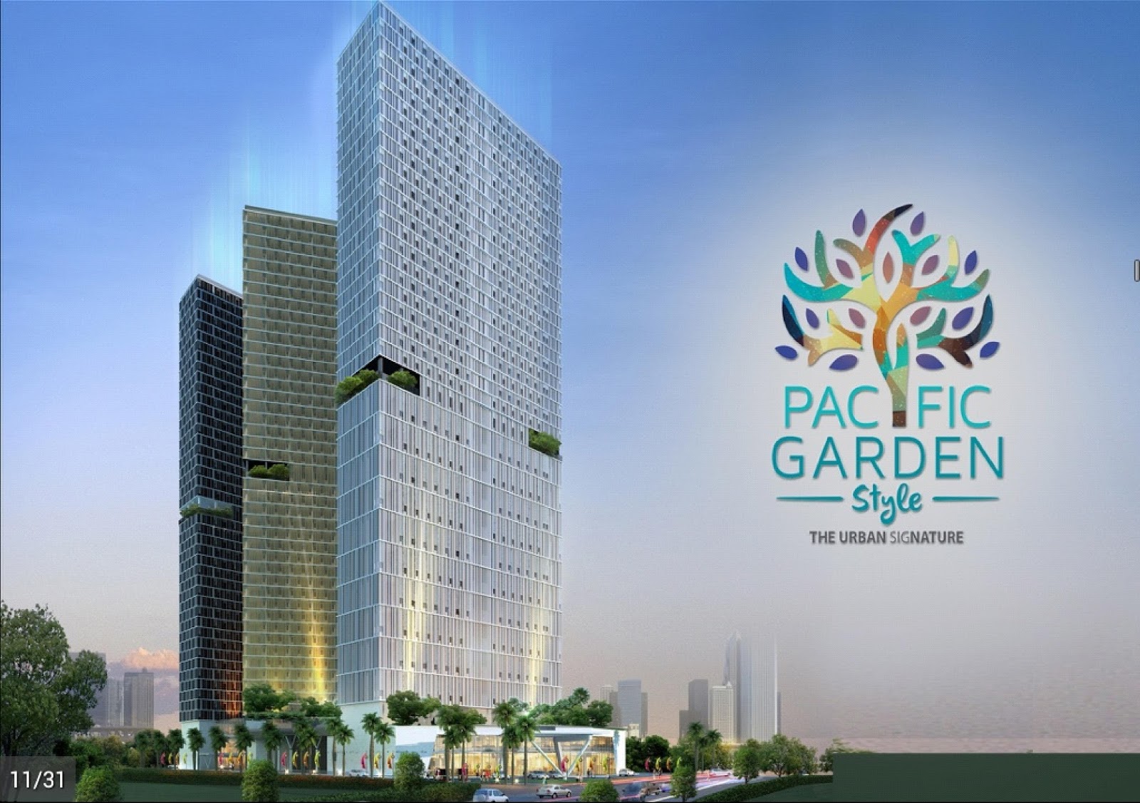 Apartemen Pacific Garden Alam Sutera di CBD Alam Sutera Harga Mulai 600