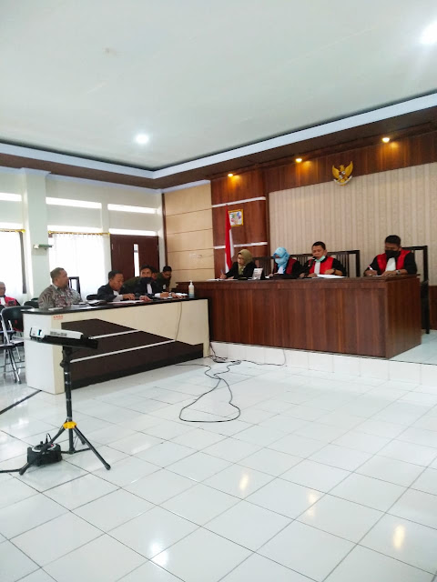 Sidang Ke Tiga Sekda,  di Pengadilan Negeri Bondowoso 