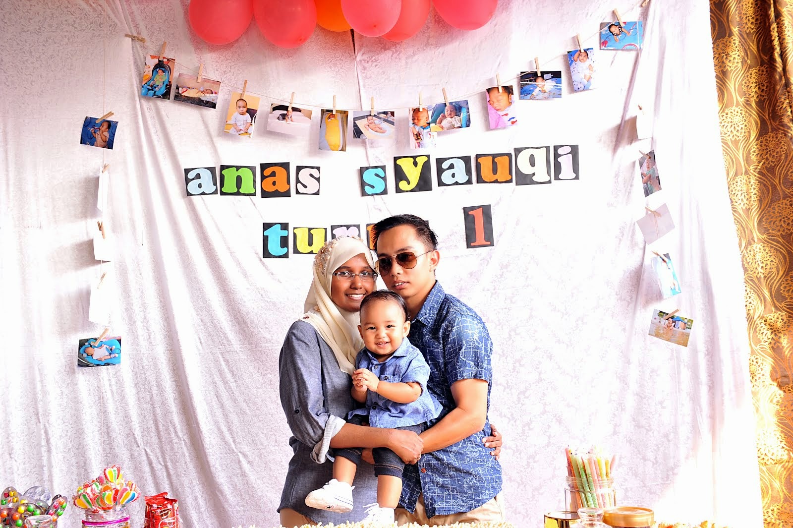 ♥ Anas Syauqi 1st Birthday ♥