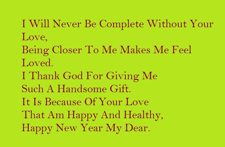 Happy New Year Quotes for Lovers