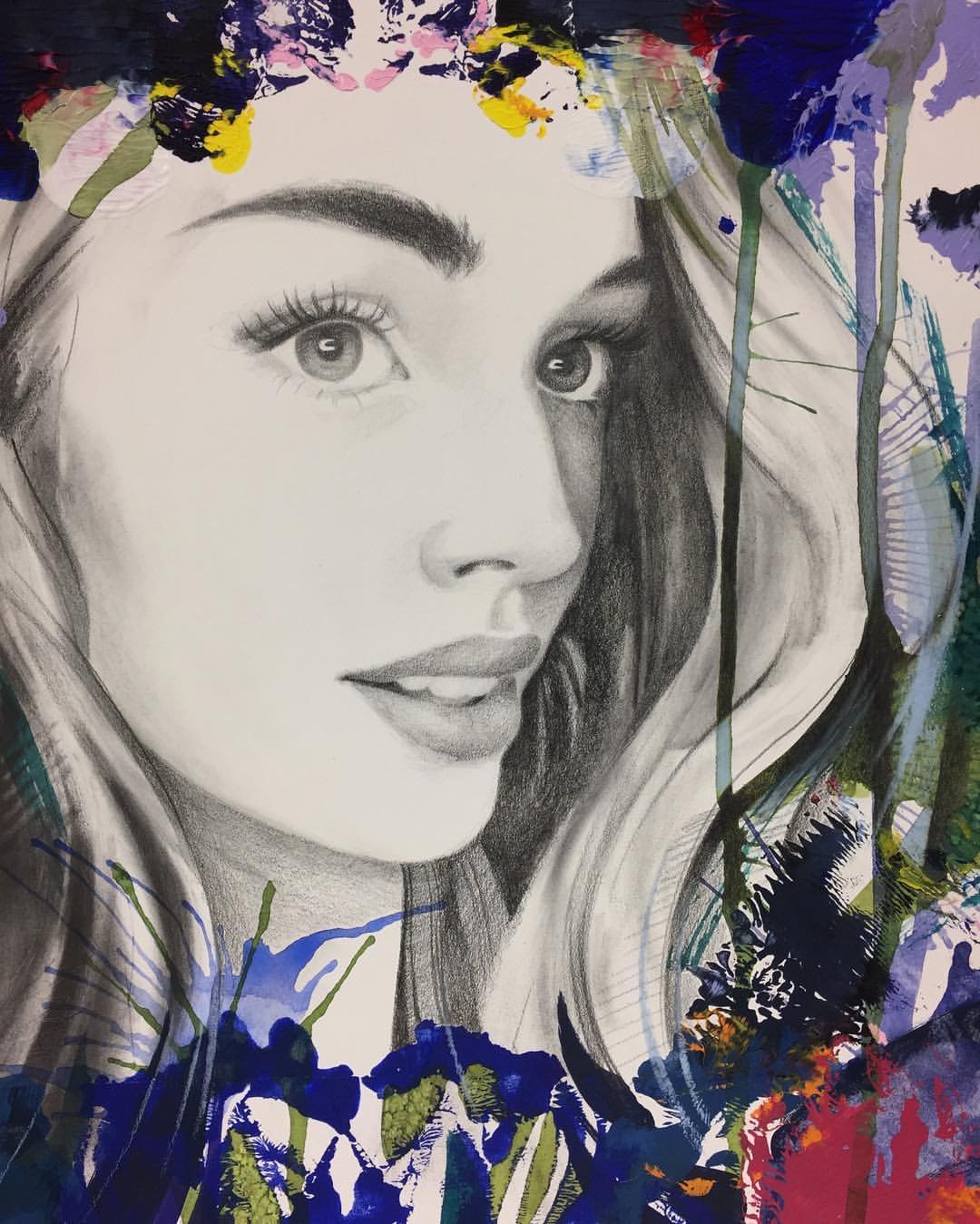 анимированный портрет. стих про портрет. я нарисую твой портрет любви. рисую твой портрет. нарисую твой портрет.