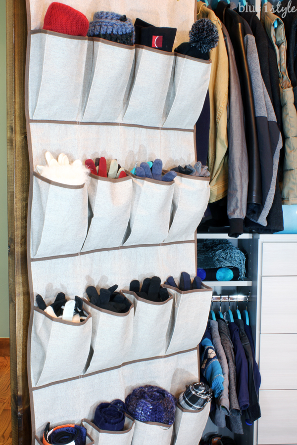 2. Store shoes, bags, and accessories in baskets on a console. Profile Menu