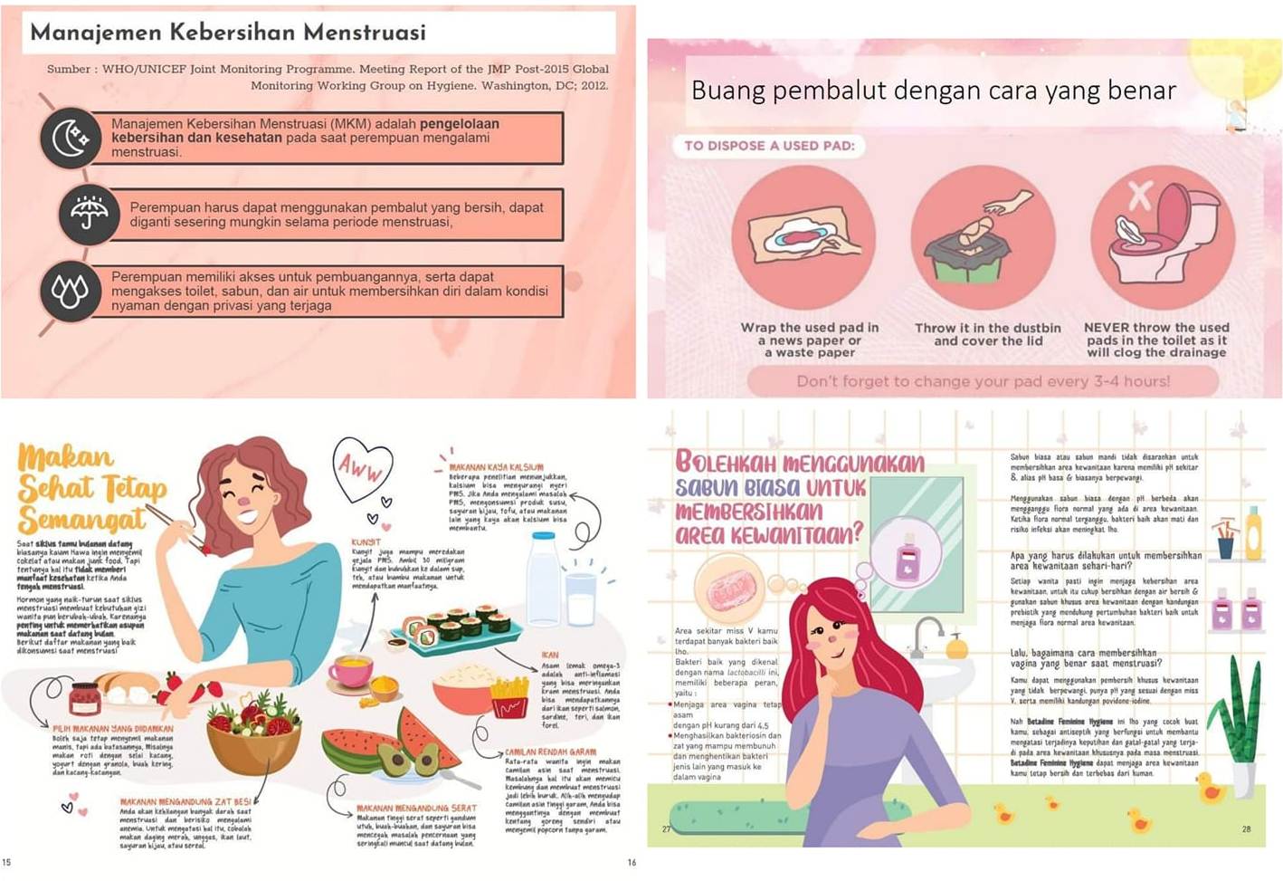 Cara Menjaga Kesehatan dan Kebersihan Vagina Miss V Organ Kewanitaan Saat Menstruasi