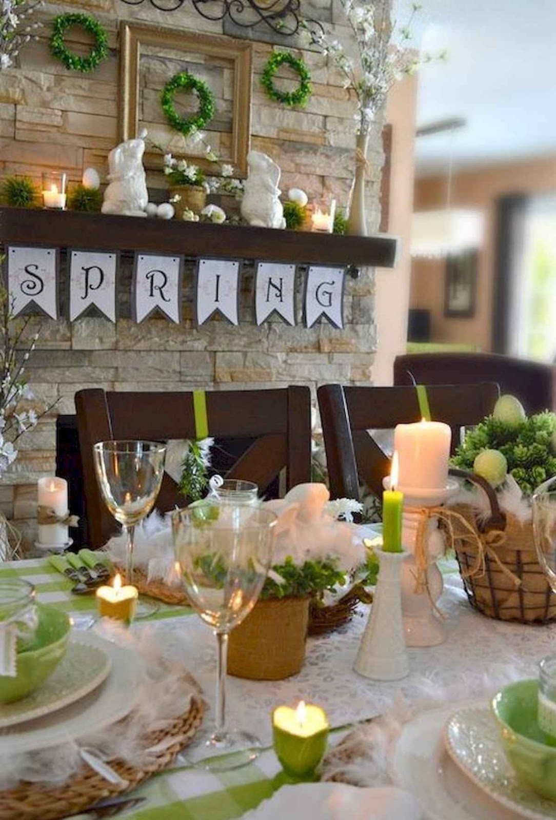 44 Fascinating Easter Fireplace Mantel Ideas For Your Home ARA HOME