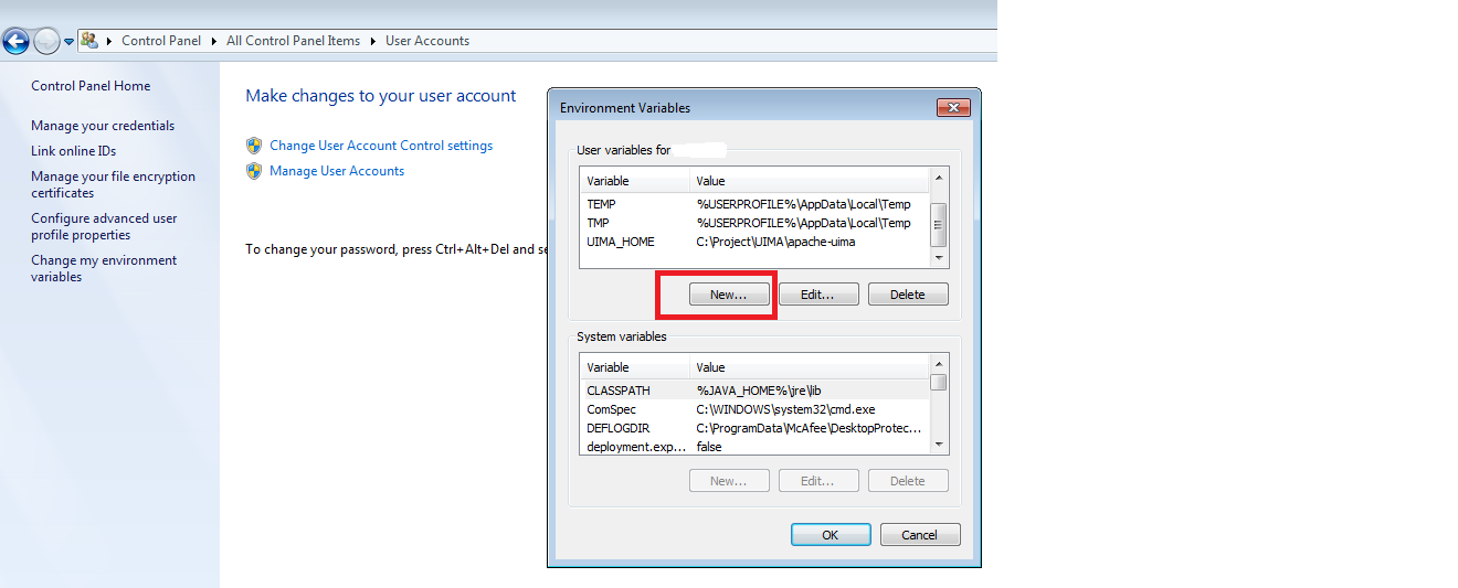 Java Stuffs ========: How To Set Environment Variable without Admin Access