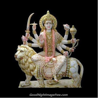 Good Night shubhratri Durga Devi Image Photo Wallpaper Whatsapp DP Pics