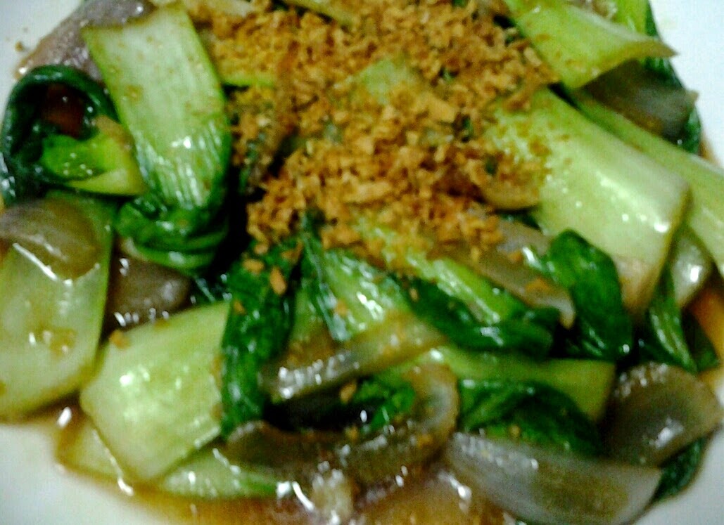 Bok Choy with Oyster Sauce