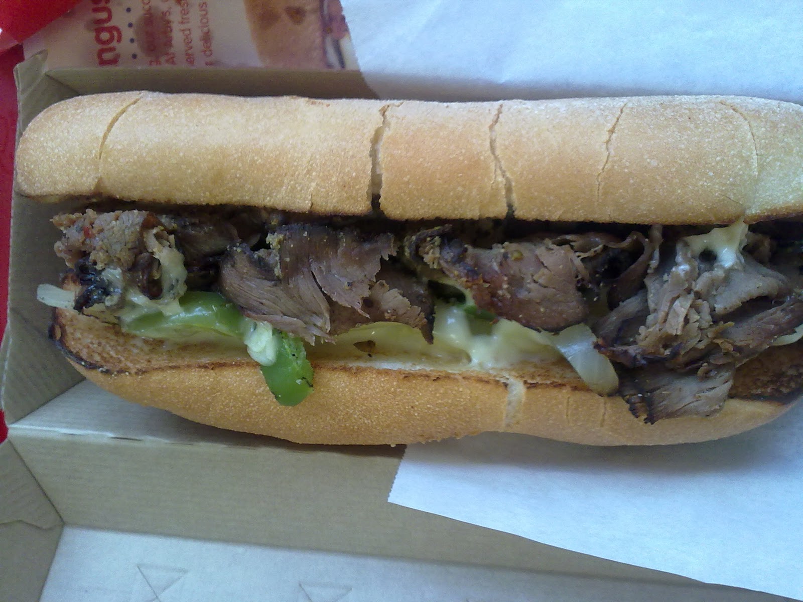 Wings -N- Things: Arby''s Best Philly next to Philly?