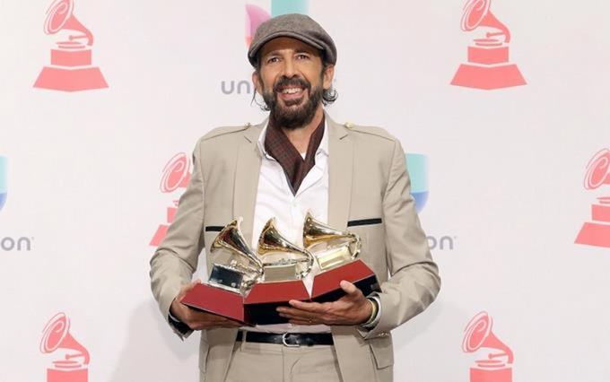 Dominicanos Juan Luis Guerra y Sergio Vargas triunfan en el Latin Grammy