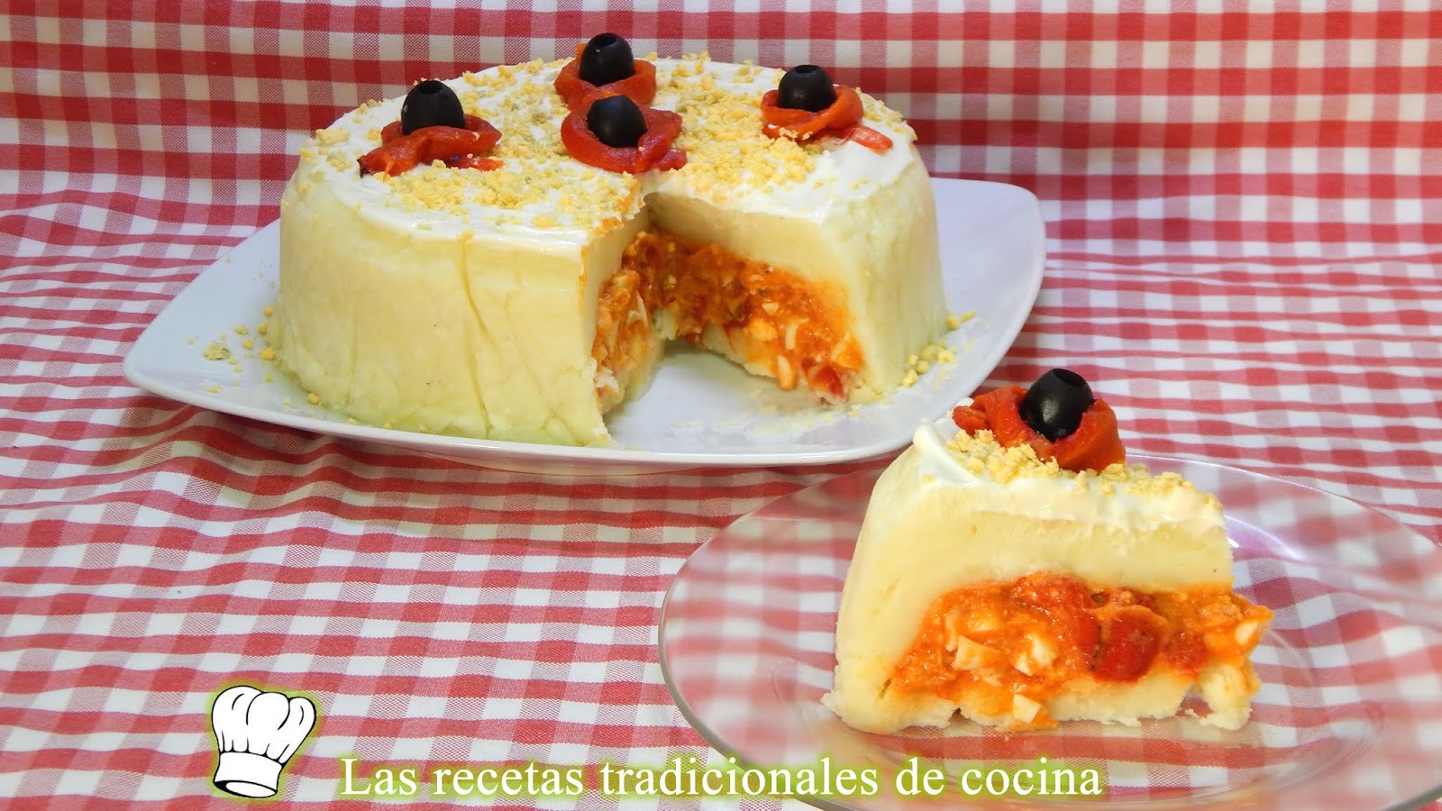 Receta Fácil Y Económica De Pastel Frío De Patatas 
