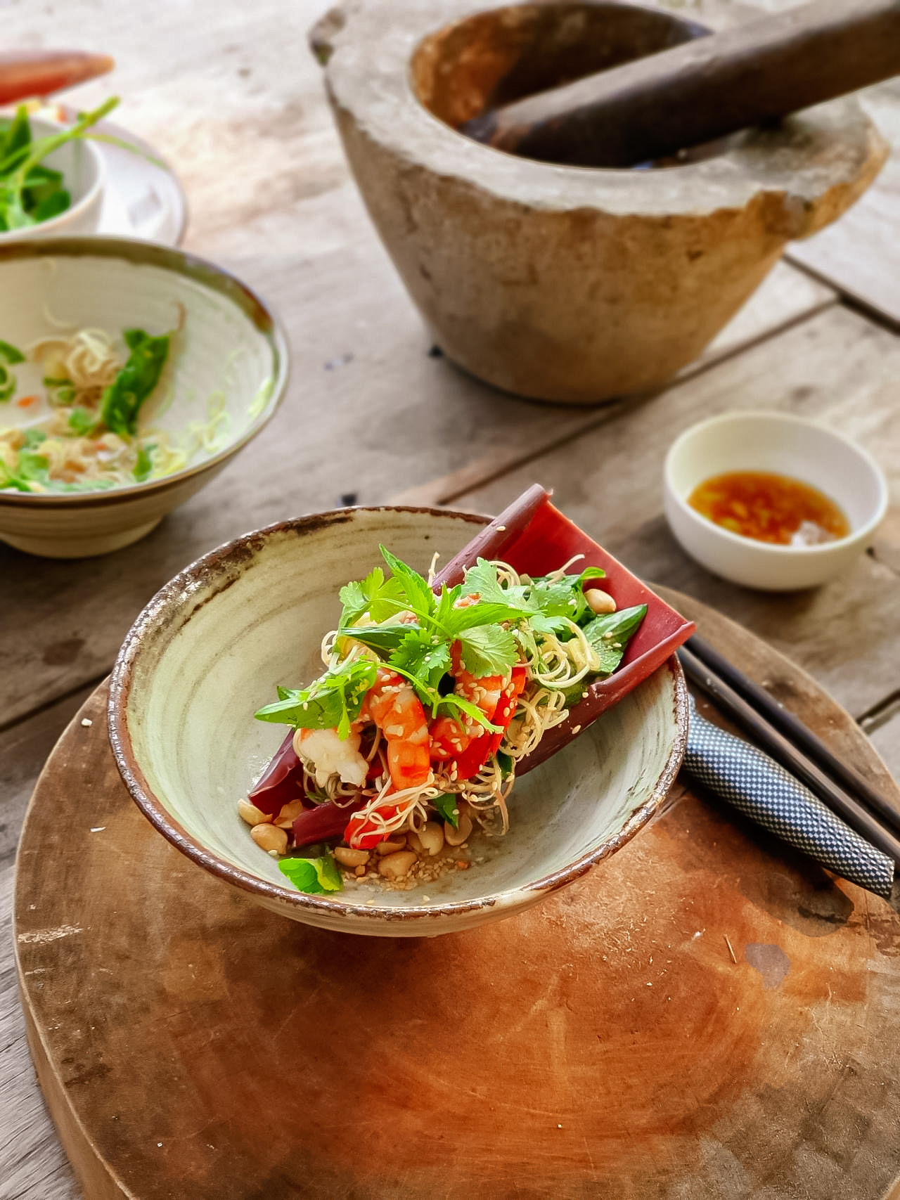 Banana blossom salad