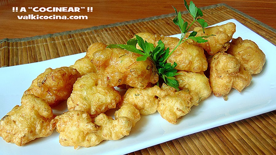 buñuelos de bacalao
