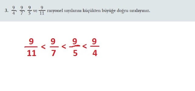 7. Sınıf Ekoyay Yayınları Matematik Ders Kitabı 56. Sayfa Cevapları