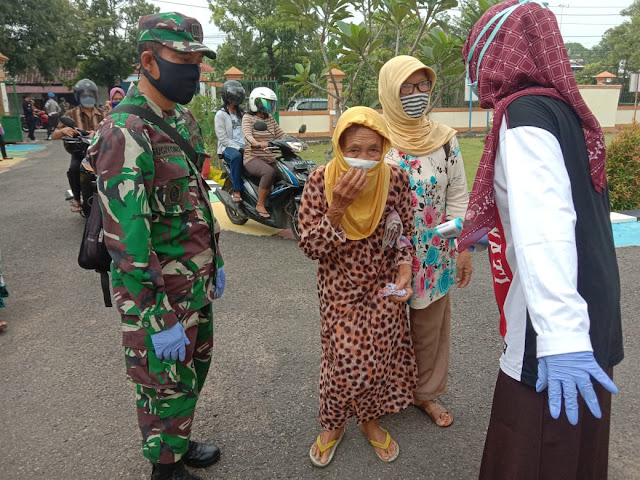 Alhamdulillah, Warga SragenTerdampak Corona Dapat Bantuan Sembako