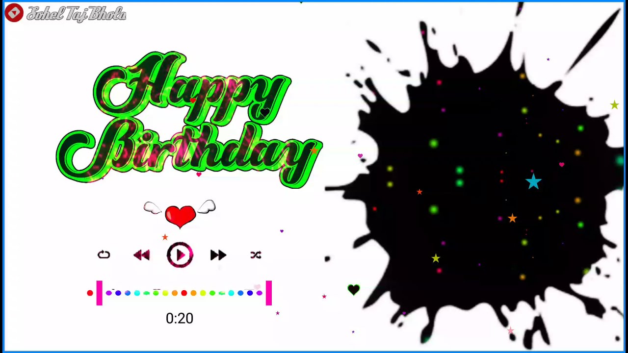 Happy Birthday Green Screen Video | Kinmaster Editing | Facebook whatsapp video status editing