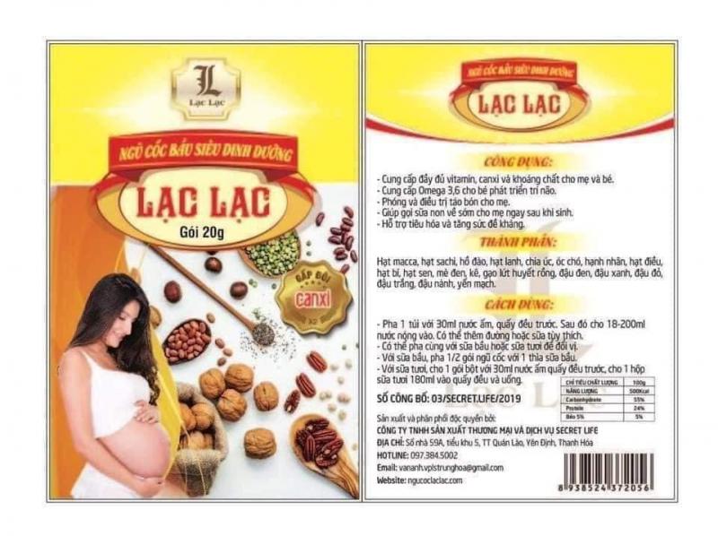 [Dr. Maya] Ngũ Cốc Bầu Lạc Lạc ( Giảm 10% đến hết 15/01/2022)