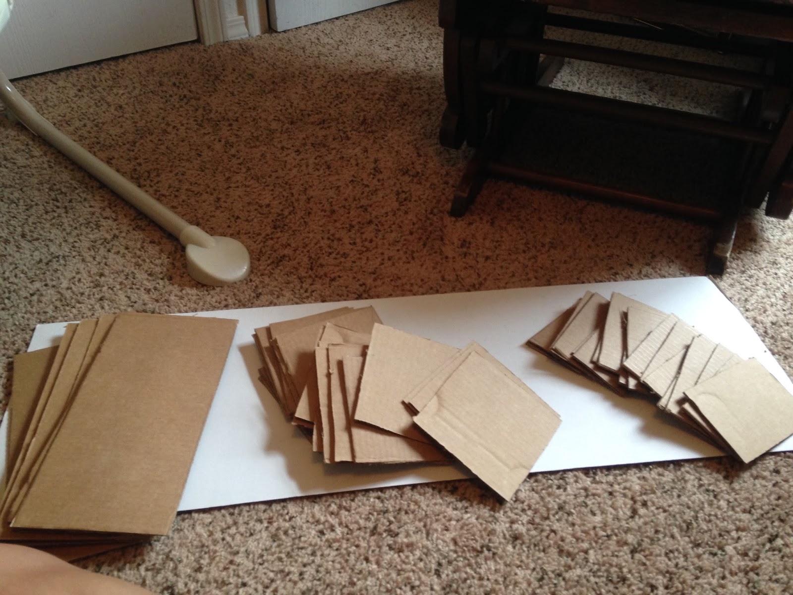 DIY Cardboard Wall Art for only 3 Call Life Crazy